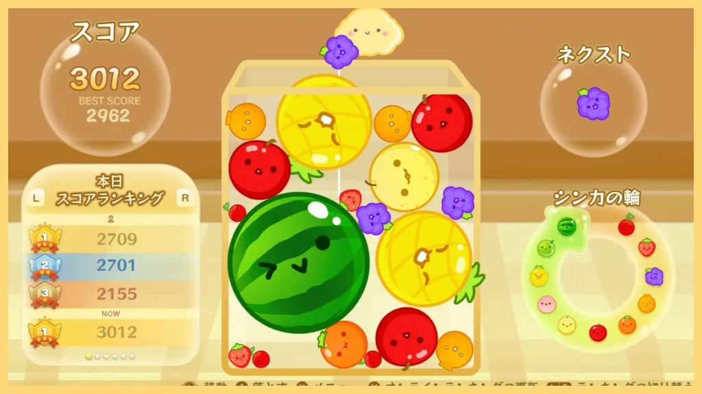 スイカゲームでスイカを作るコツは-3000点を超える攻略法