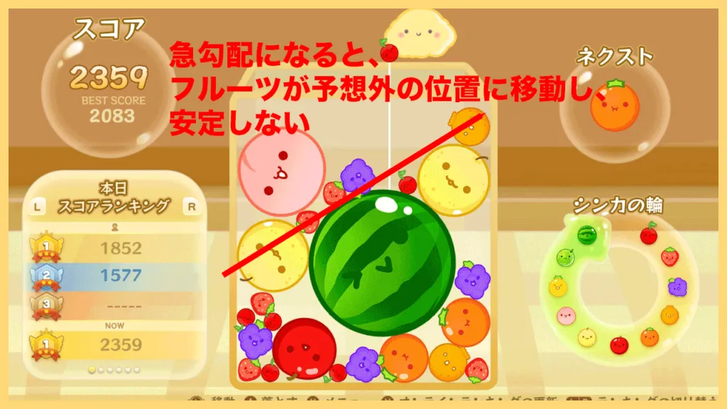 スイカゲームでスイカを作るコツは-3000点を超える攻略法